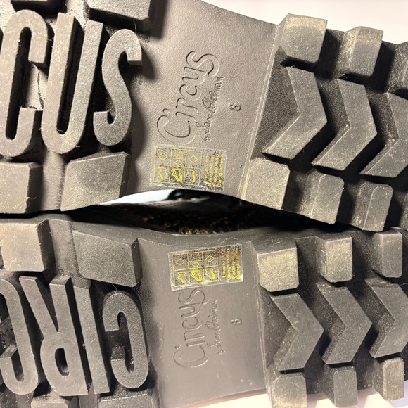 Women’s’ Circus by Sam Edelman, vegan, snakeskin colour Boots, Sz 8, like new - Picture 7 of 11